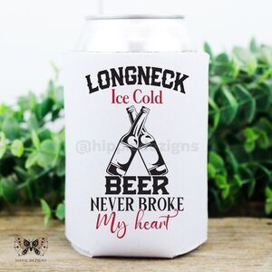 Long Neck Ice Cold Can Cooler Koozie